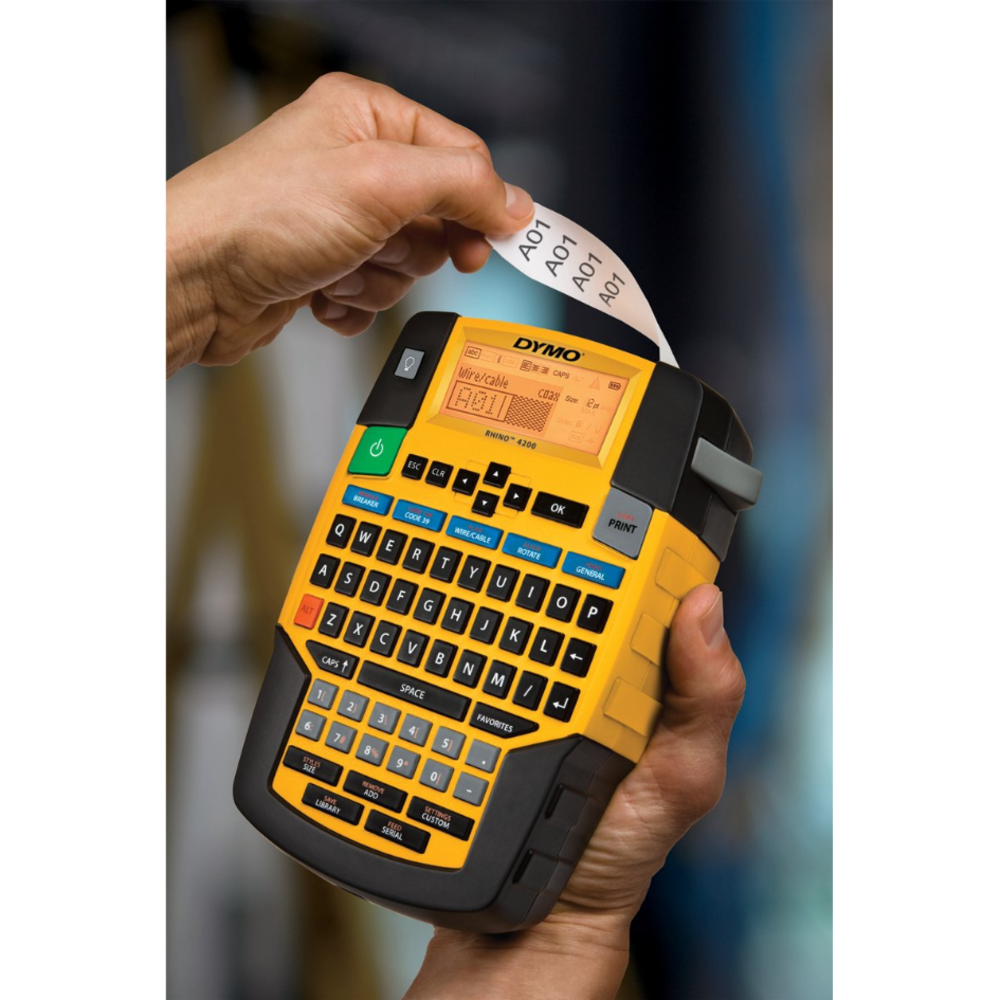 img Etiquetadora Dymo Rhino 4200 Industrial Kit Maletin 1835374