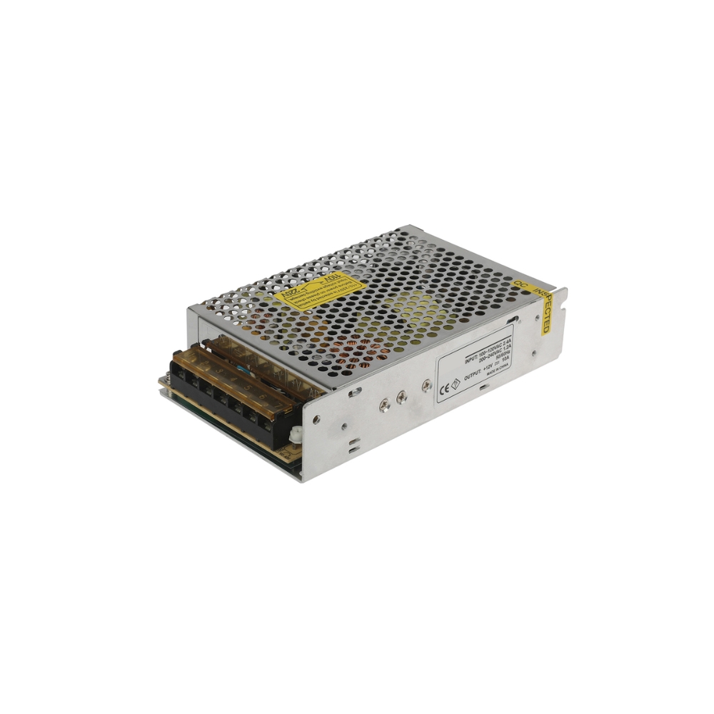 img Fuente de Poder Dimax Tipo Rejilla Salida 12Vdc 10Amp Bornera de Conexion General Soporta Camara Chapa y Control de Acceso M004