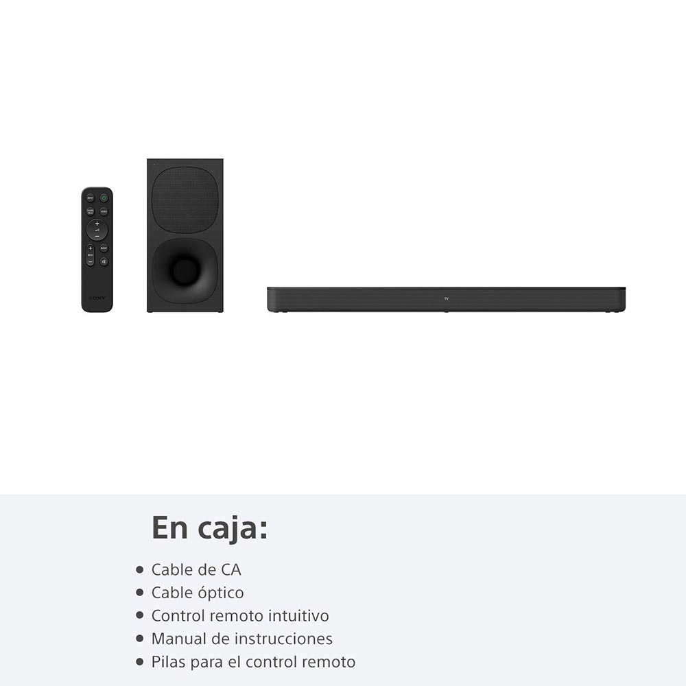 img Sistema de Sonido Sony 2.1 potente Subwoofer Inalámbrico HT-S400