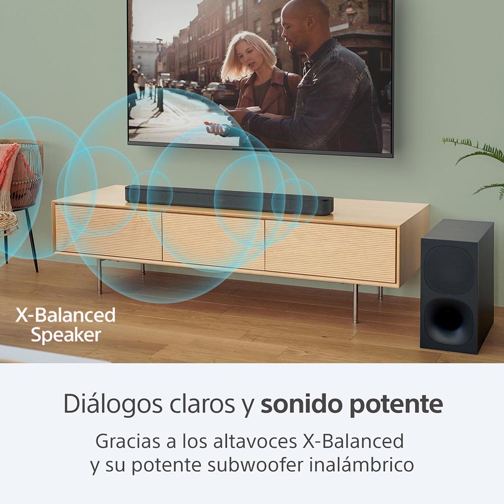 img Sistema de Sonido Sony 2.1 potente Subwoofer Inalámbrico HT-S400