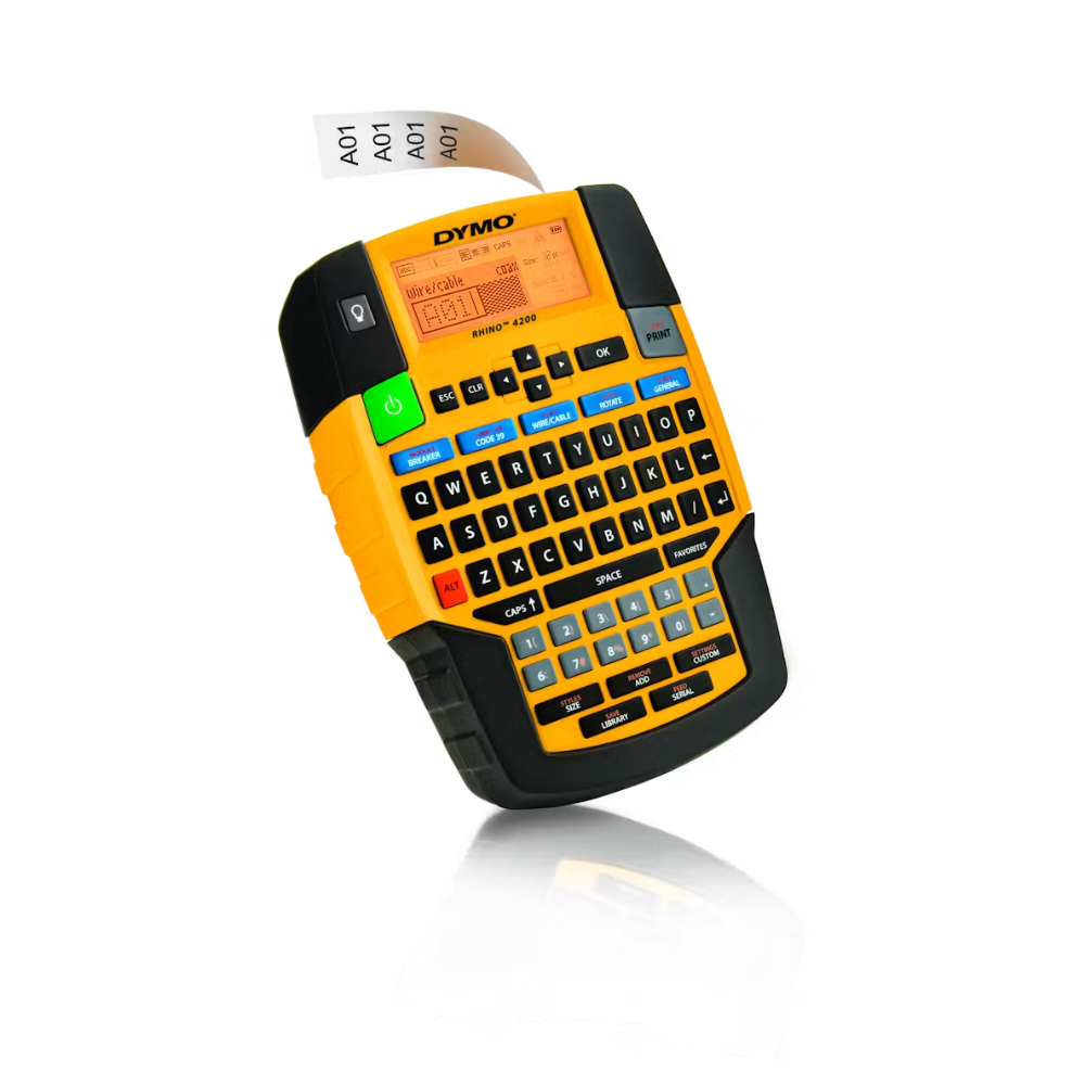 img Etiquetadora Dymo Rhino 4200 Industrial Incluye 1 Cinta 1801611