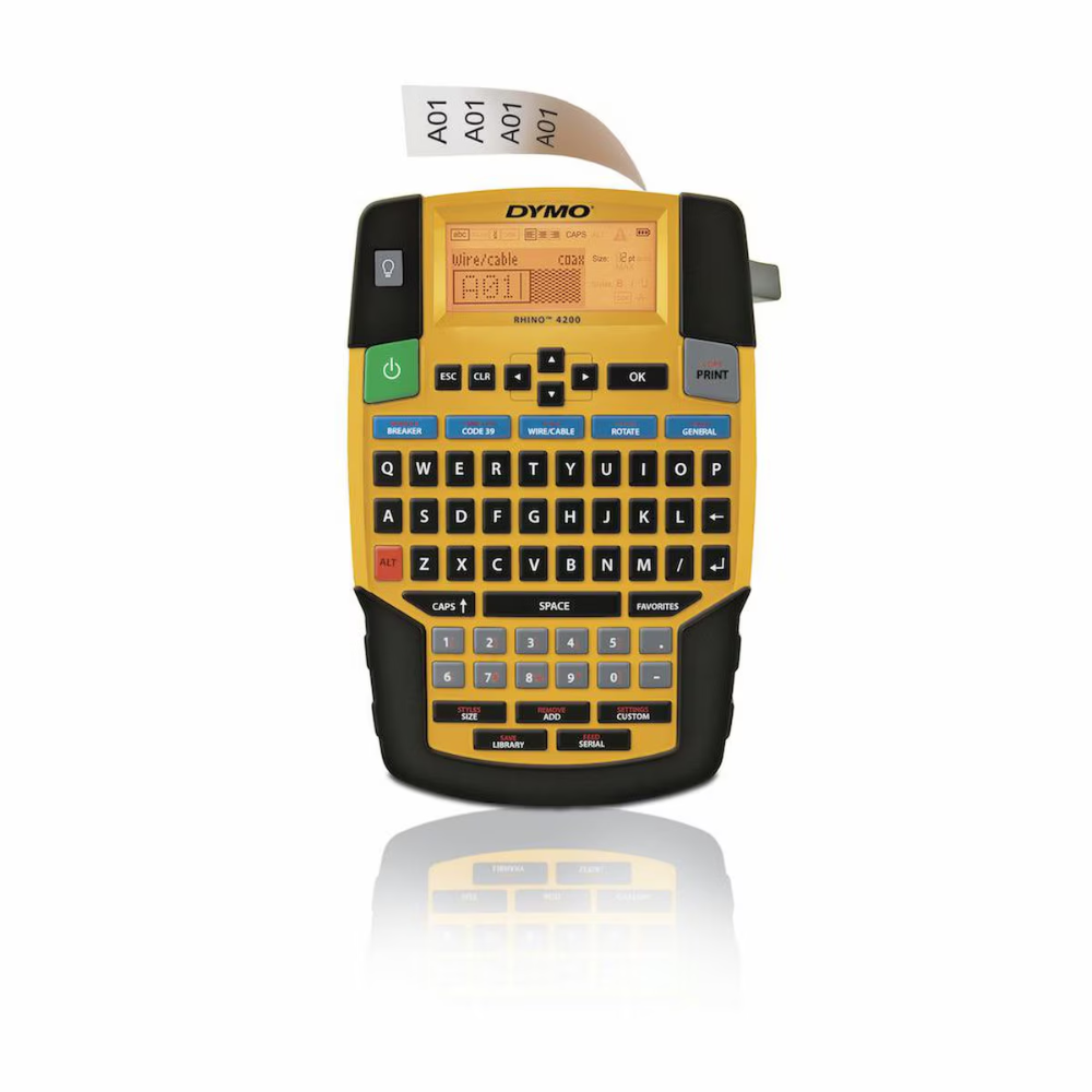 img Etiquetadora Dymo Rhino 4200 Industrial Incluye 1 Cinta 1801611