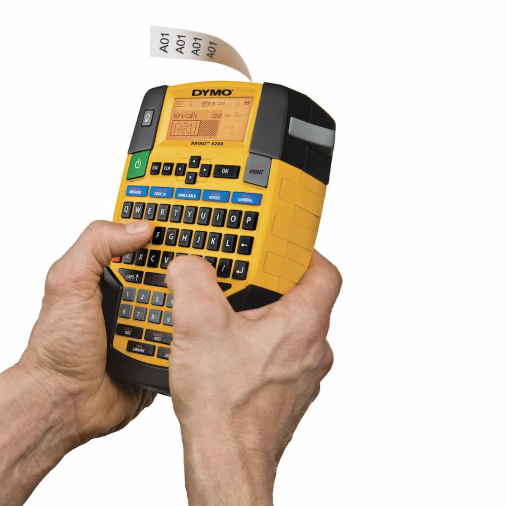 img Etiquetadora Dymo Rhino 4200 Industrial Incluye 1 Cinta 1801611