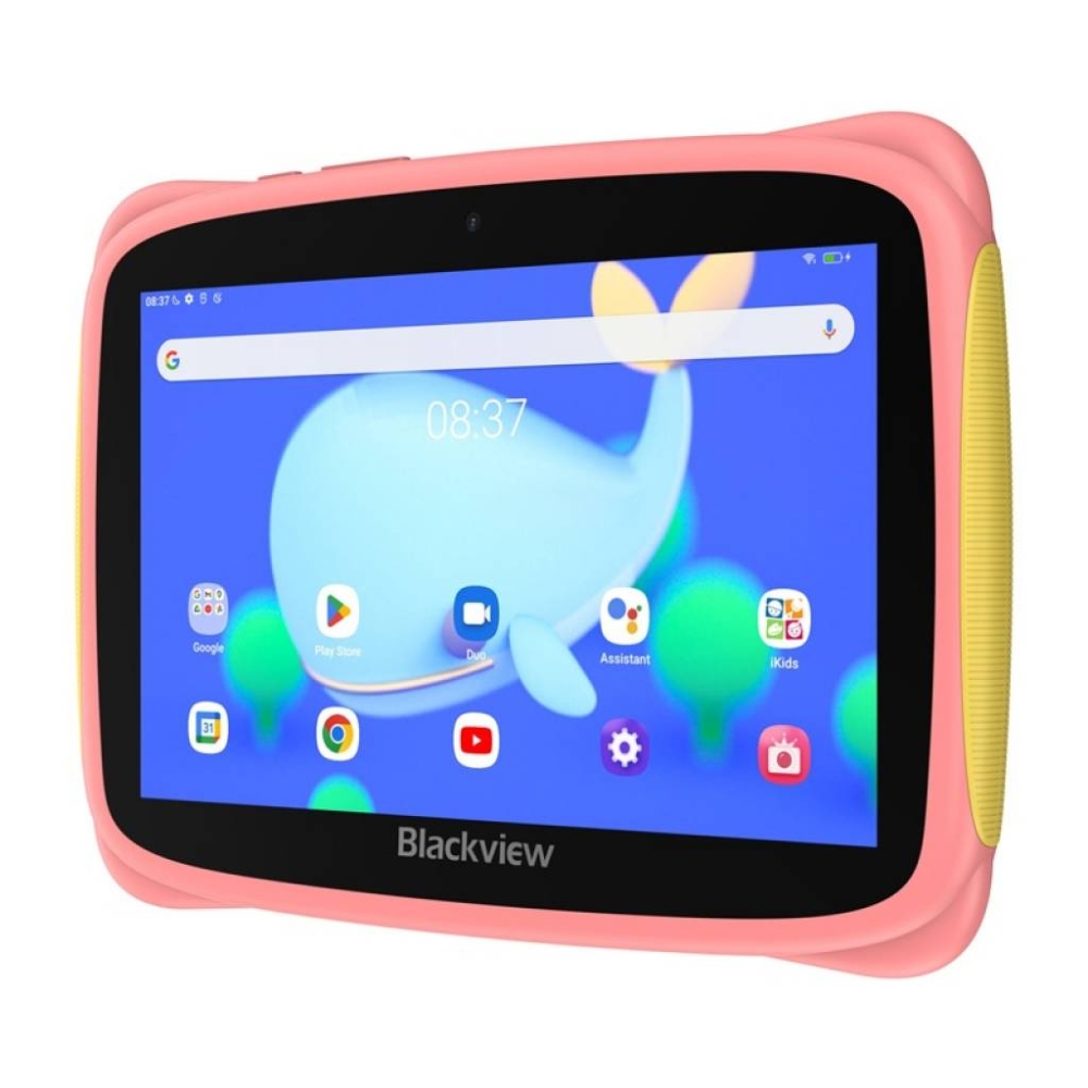 img Tablet Blackview de 7" RAM 2GB Memoria 32GB LPDDR3+eMMC Camara Principal 2MP Frontal 0.3MP Bateria 3280mAh Android 13 color Rosado TAB 3 KIDS-P