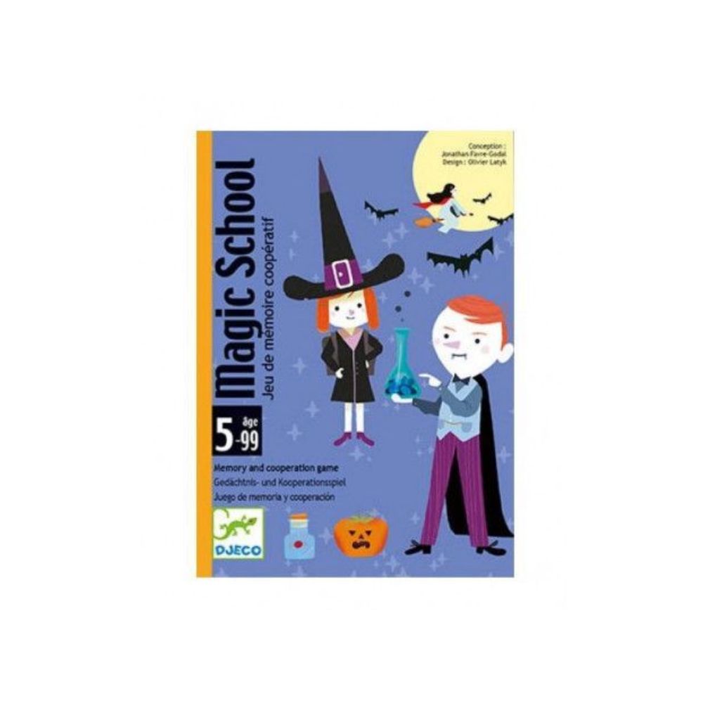 img Juego de Cartas Djeco Magic School