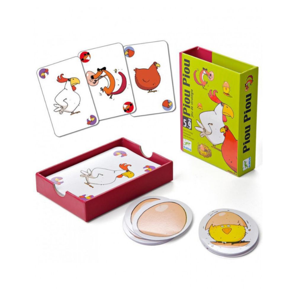 img Juego de Cartas Djeco Piou Piou