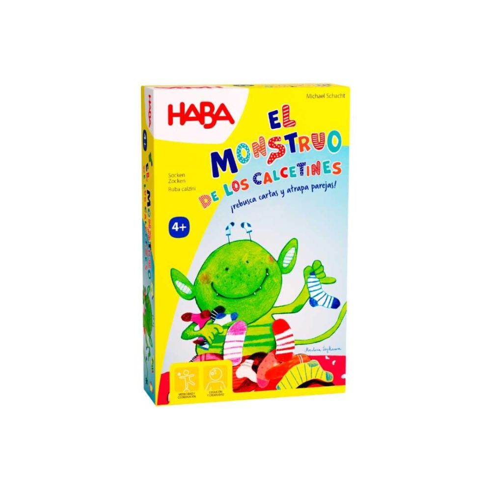 img Juego de Cartas Haba Monstruo de Calcetines