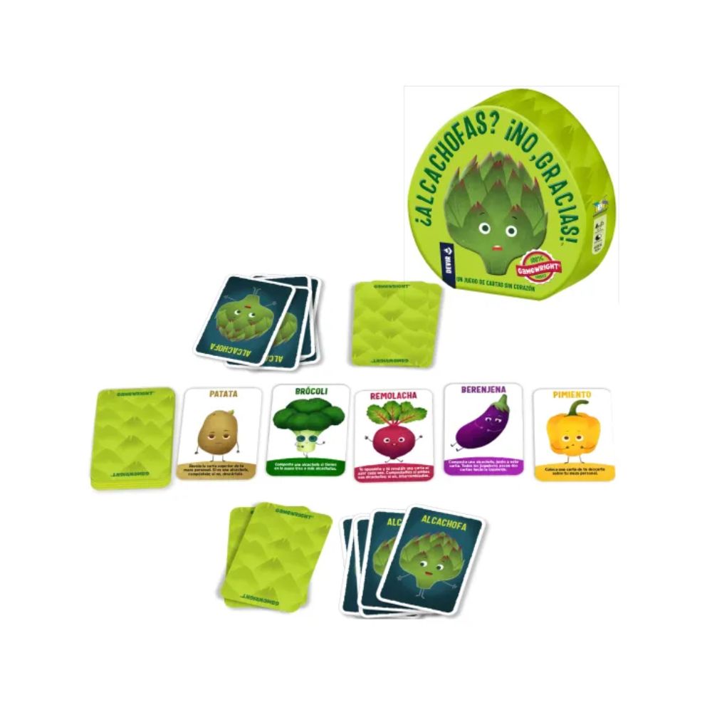 img Juego de Mesa ¿Alcachofas? ¡No Gracias! Devir