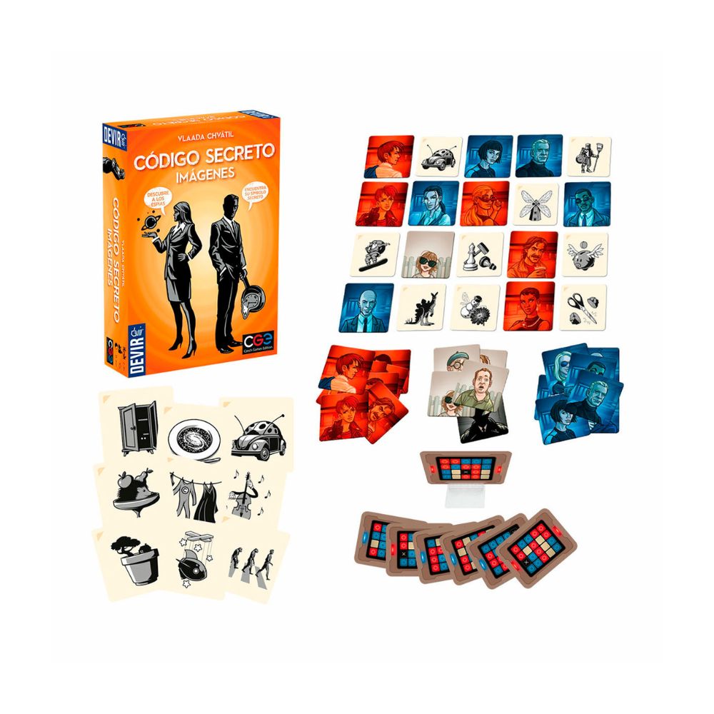 img Juego de Mesa Código Secreto de Imágenes Devir