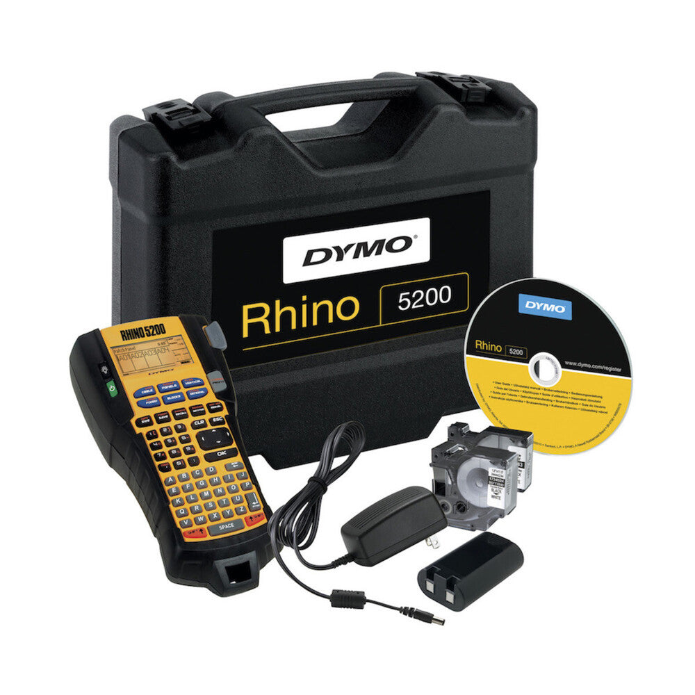 img Etiquetadora Dymo Rhino 5200 Industrial Kit Maletin 1756589