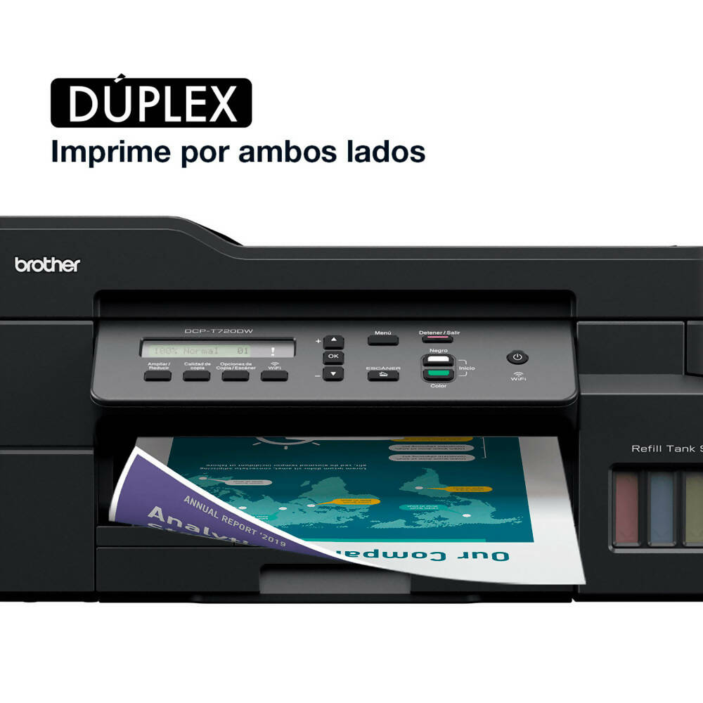 img Impresora Multifuncional Brother de Inyección de Tinta a Color DCP-T720W