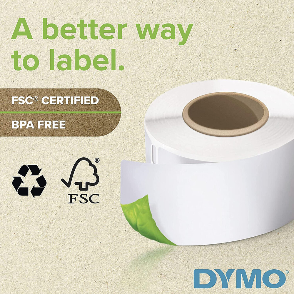 img Etiqueta Dymo Labelwriter 100 Piezas de 58mm X 254mm 30387