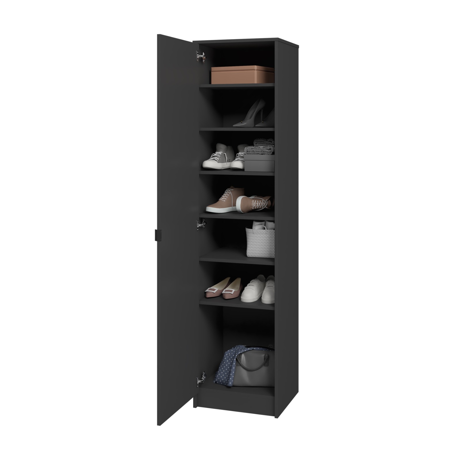 img Zapatero BRV Negro con Puerta 1