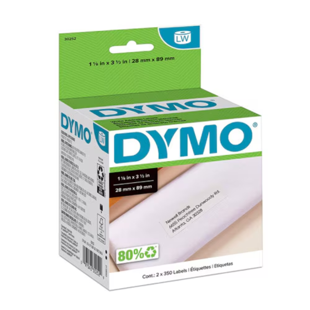 img Etiqueta Dymo Labelwriter 700 Piezas de 28mm x 89mm 30252