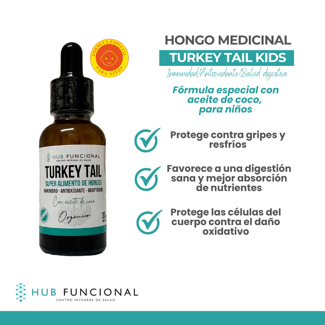 img Hongo Medicinal Hub Funcional Turkey Tail Kids