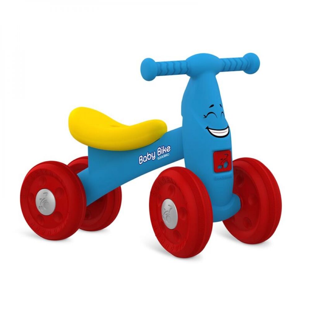 Baby Bike Bandeirante De Equilibrio Azul