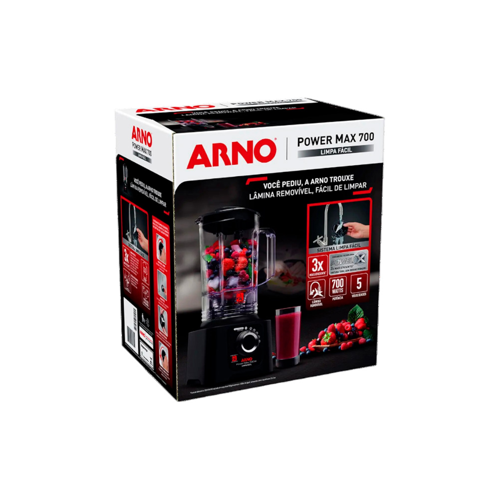 img Licuadora Arno Ln5518B2 Power Max 700W 220V