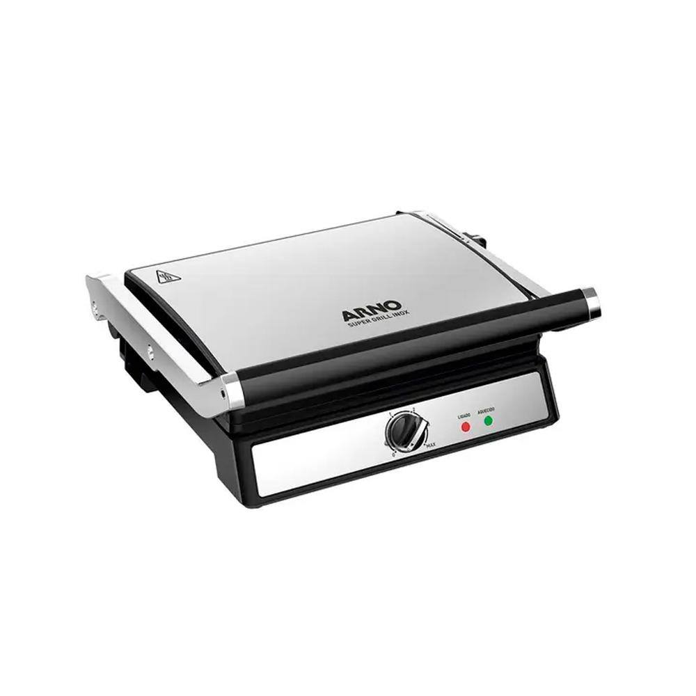 img Parrilla Arno Super Grill 1200W Acero Inoxidable 220V GC122DB2