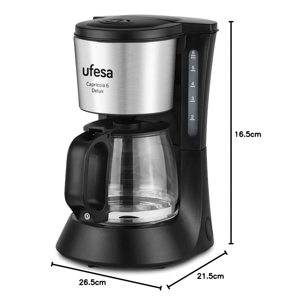 img Cafetera de Goteo Ufesa 6 Tazas 600W CG7115