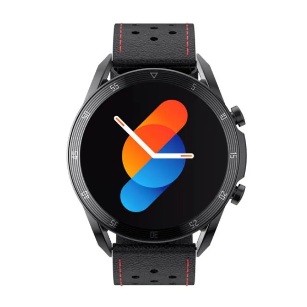 Reloj Havit Smartwatch Pantalla Amoled Ultra HD 1.39" circular Realiza y Contesta Llamadas con Asistente de Voz 11 modos de Deporte Monitoreo de Salud IP67 color Negro M9030-BLACK