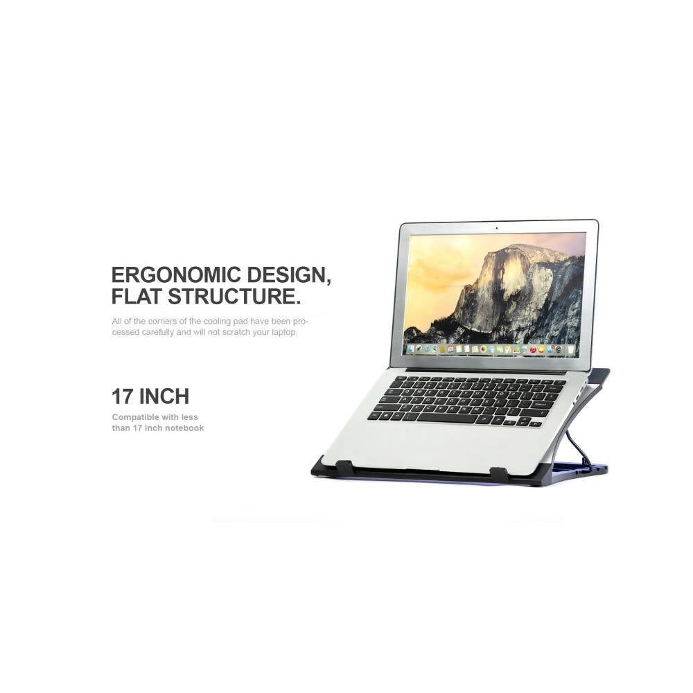 img Soporte Cooler Havit para Laptop hasta 16" con 2 ventiladores y 2 Puertos USB-A HV-F2051