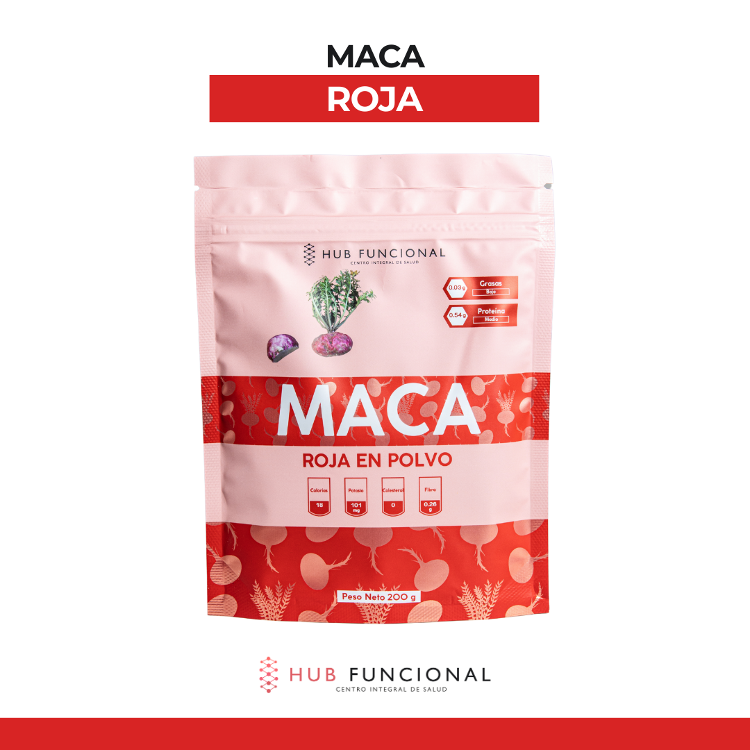 img Nutracéutico Maca Roja Suplementación Nutracéutica Hub Funcional