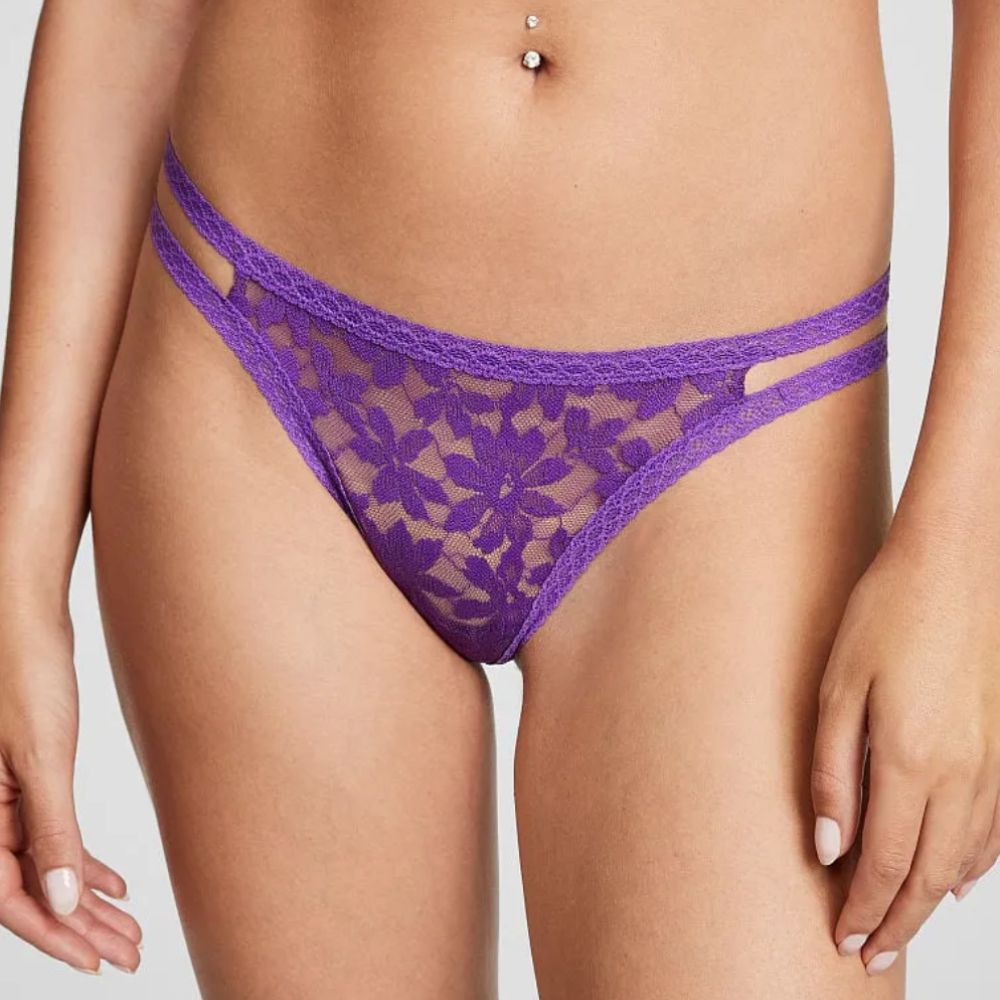 img Panti PINK Colalessa Tiras de Encaje Color Purpura Oscuro 11196718 28P3