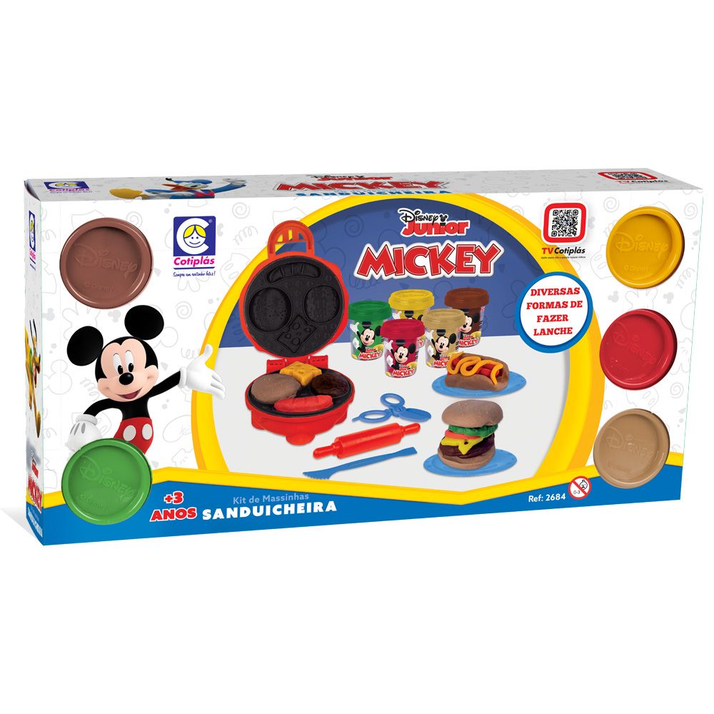 Lonchera de Mickey con Plastilina - Cotiplás