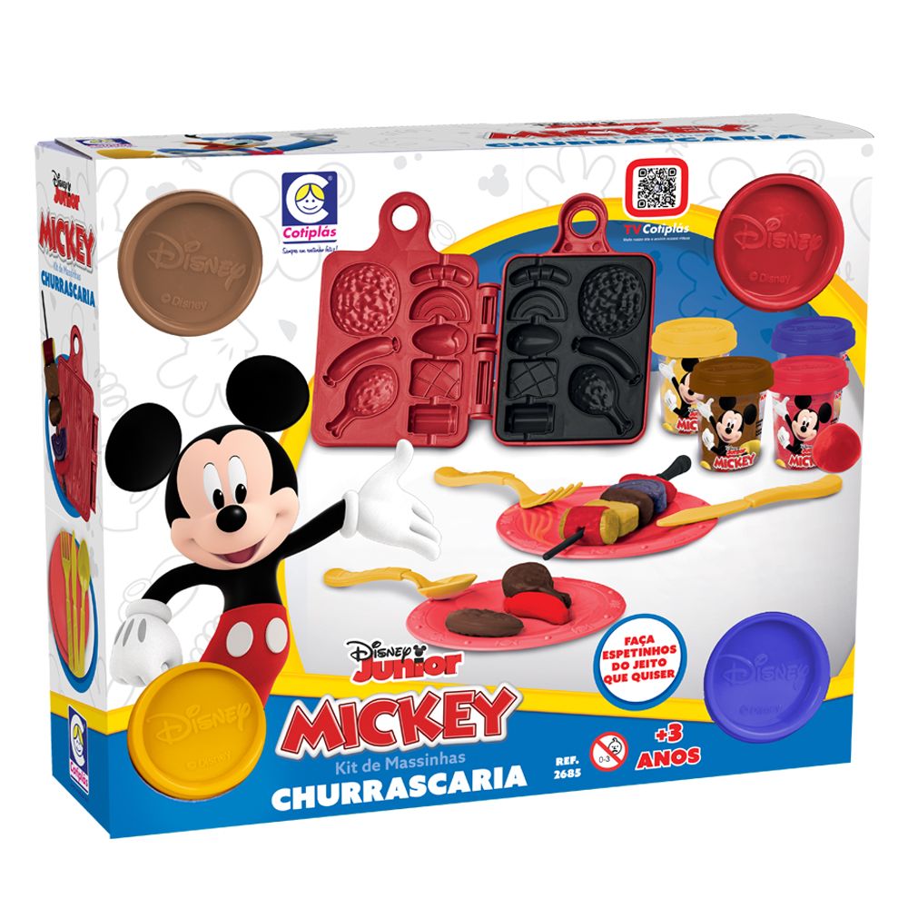 Set de Plastilina Disney Churrasco - Cotiplás