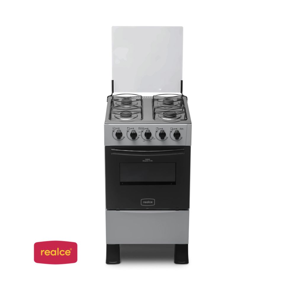 img Cocina a Gas Realce 4 Hornillas Plata