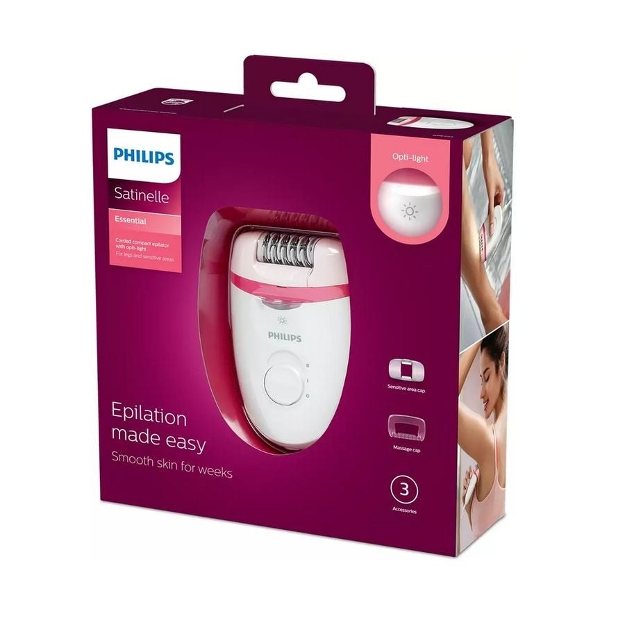 img Depiladora Eléctrica Philips  Santinelle Essential BRE255/00