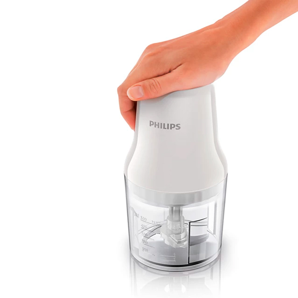 img Picadora Philips Blanco Transparente HR1393/00