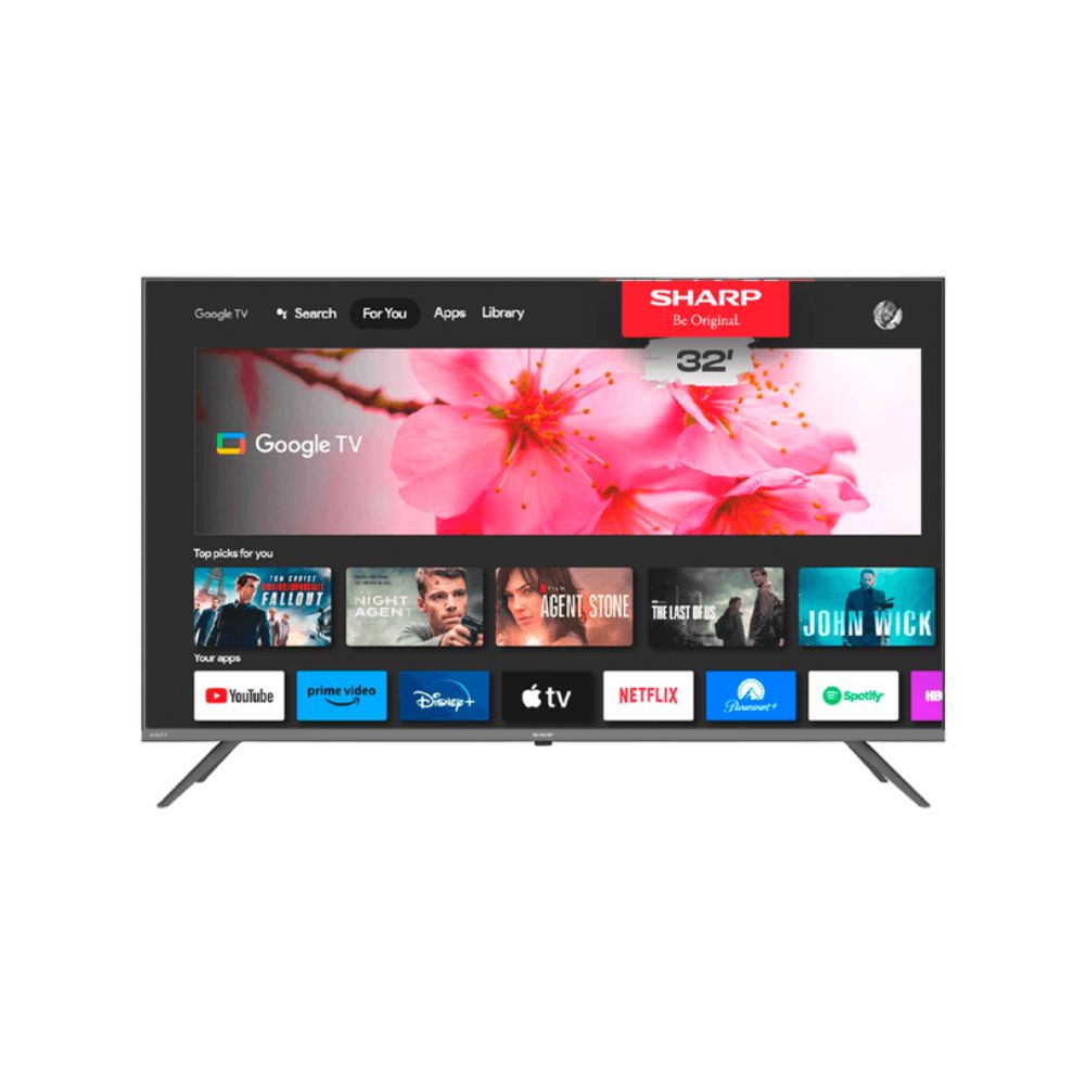 img Televisor Smart Sharp 32 Pulgadas Google TV