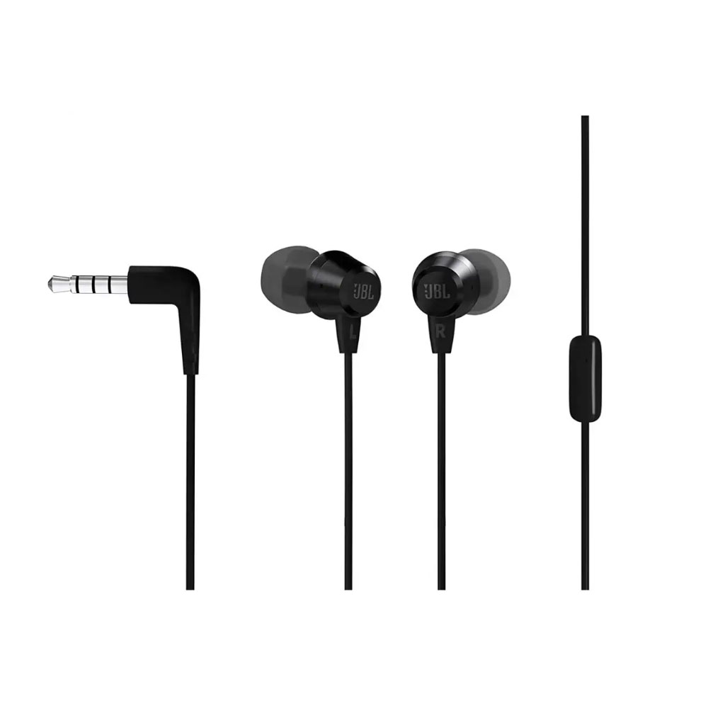 img Audífonos JBL C50HI In-ear Wired Negro