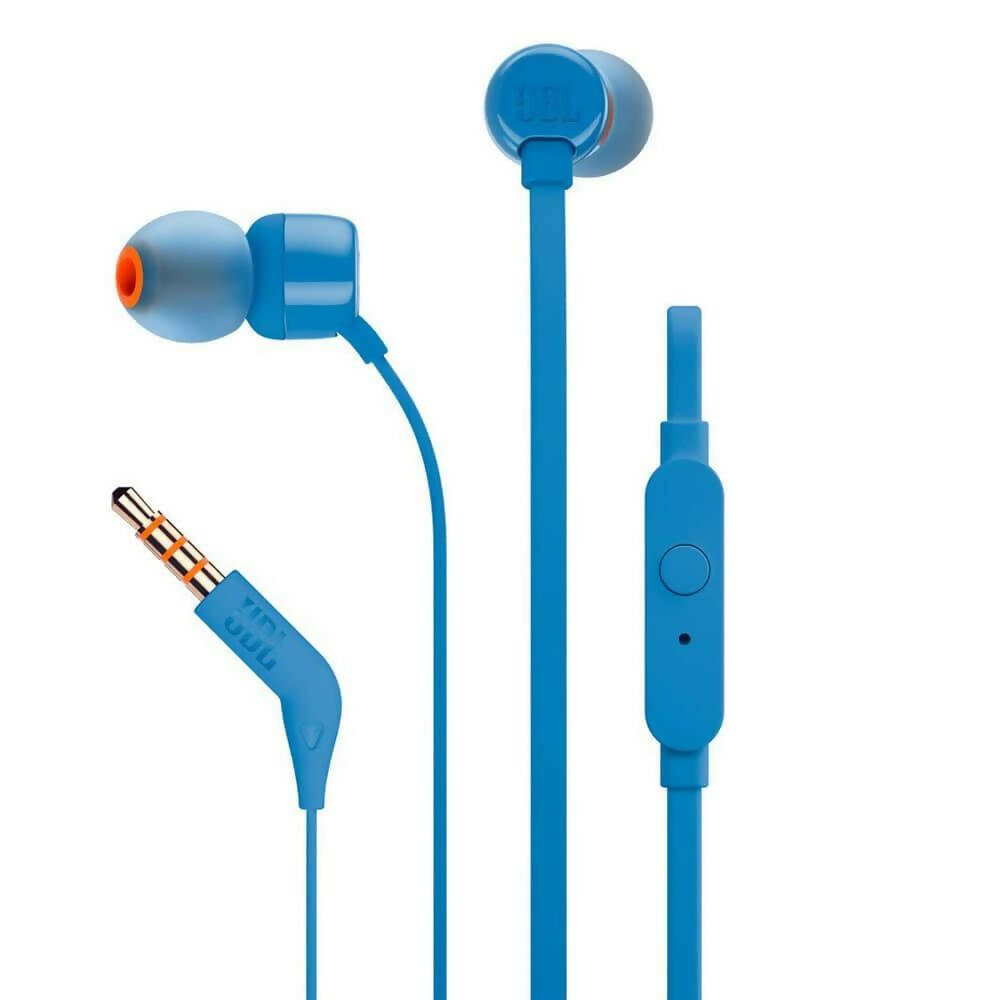 img Audífonos JBL T110 Wired In-ear Azul