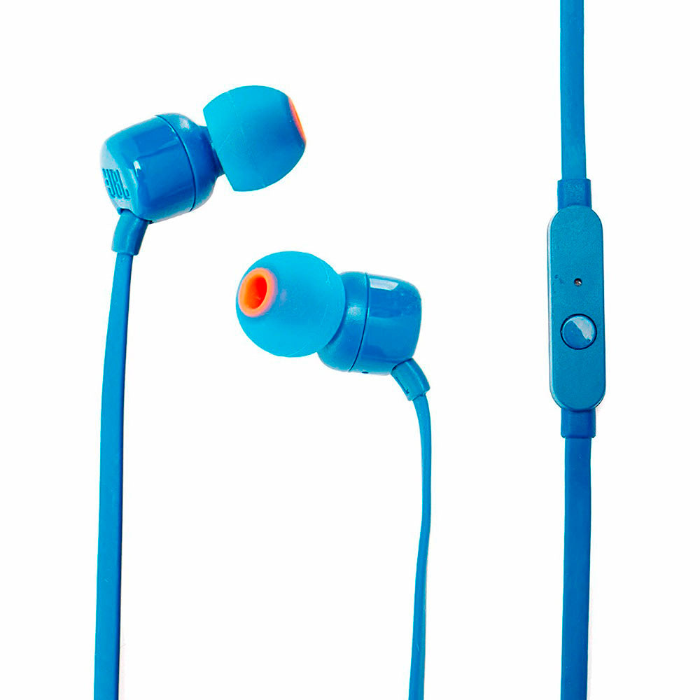 img Audífonos JBL T110 Wired In-ear Azul