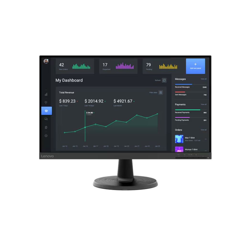  Monitor Lenovo C22e-20 21,45" 1920x1080 VGA+HDMI