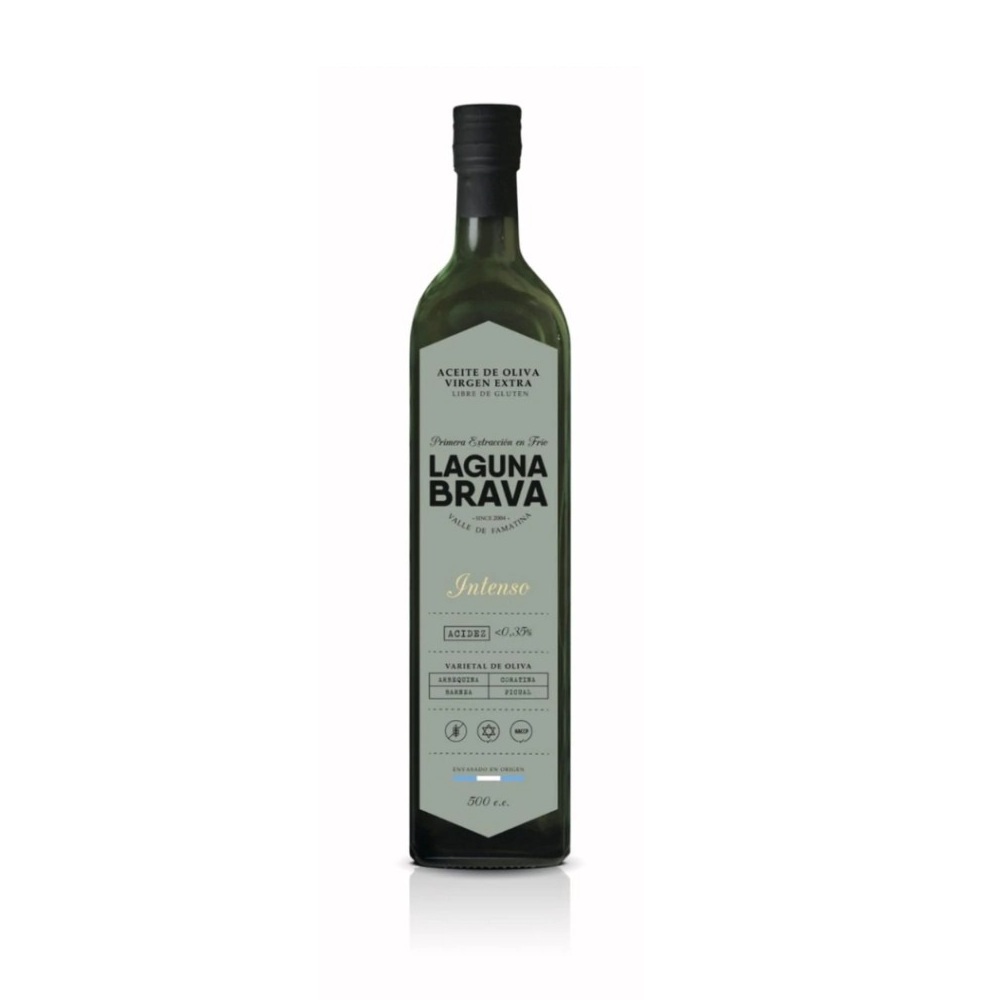 Aceite de Oliva Extra Virgen Laguna Brava 500 ml Intenso