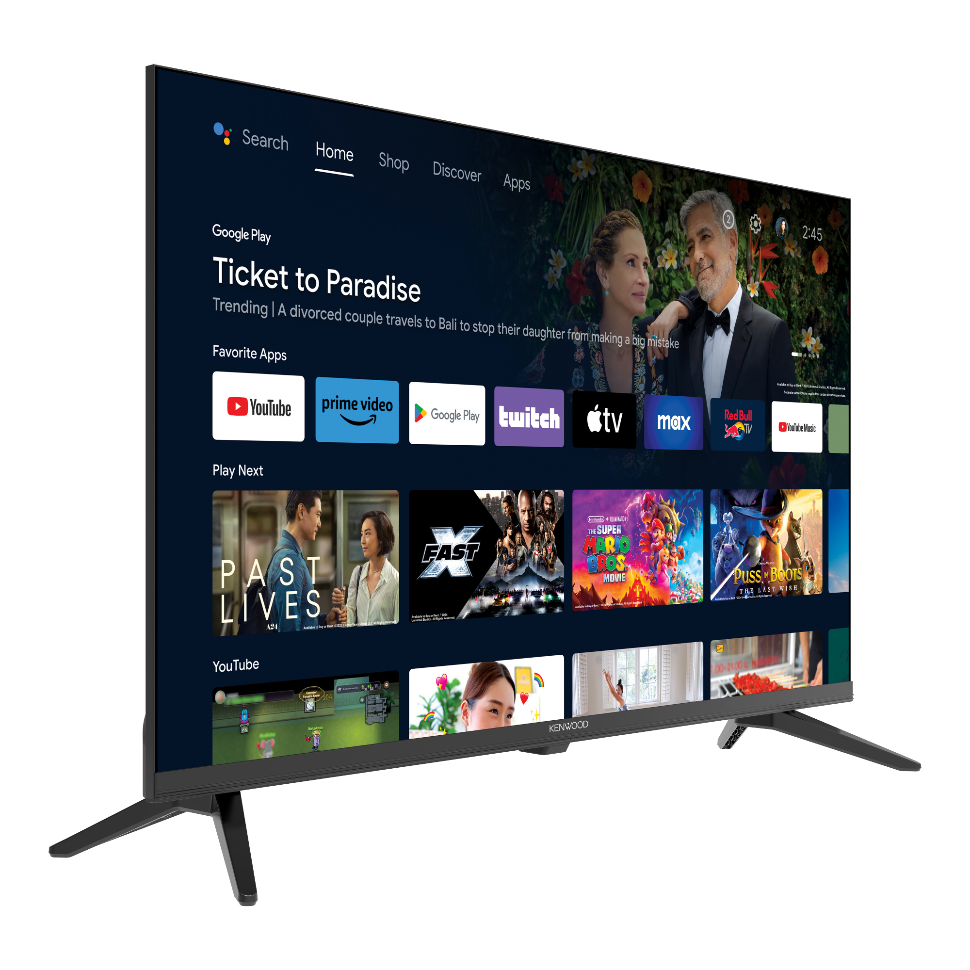 img Televisión Kenwood de 32" HD Android 11