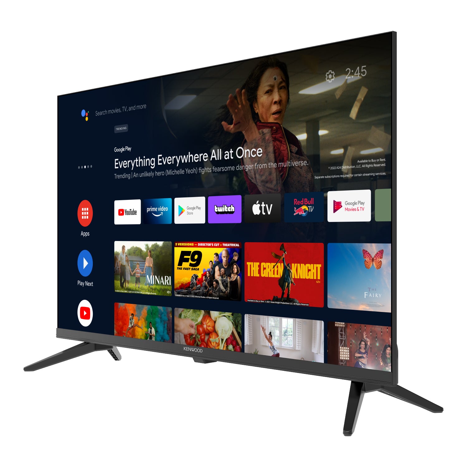 img Televisión Kenwood de 32" HD Android 11