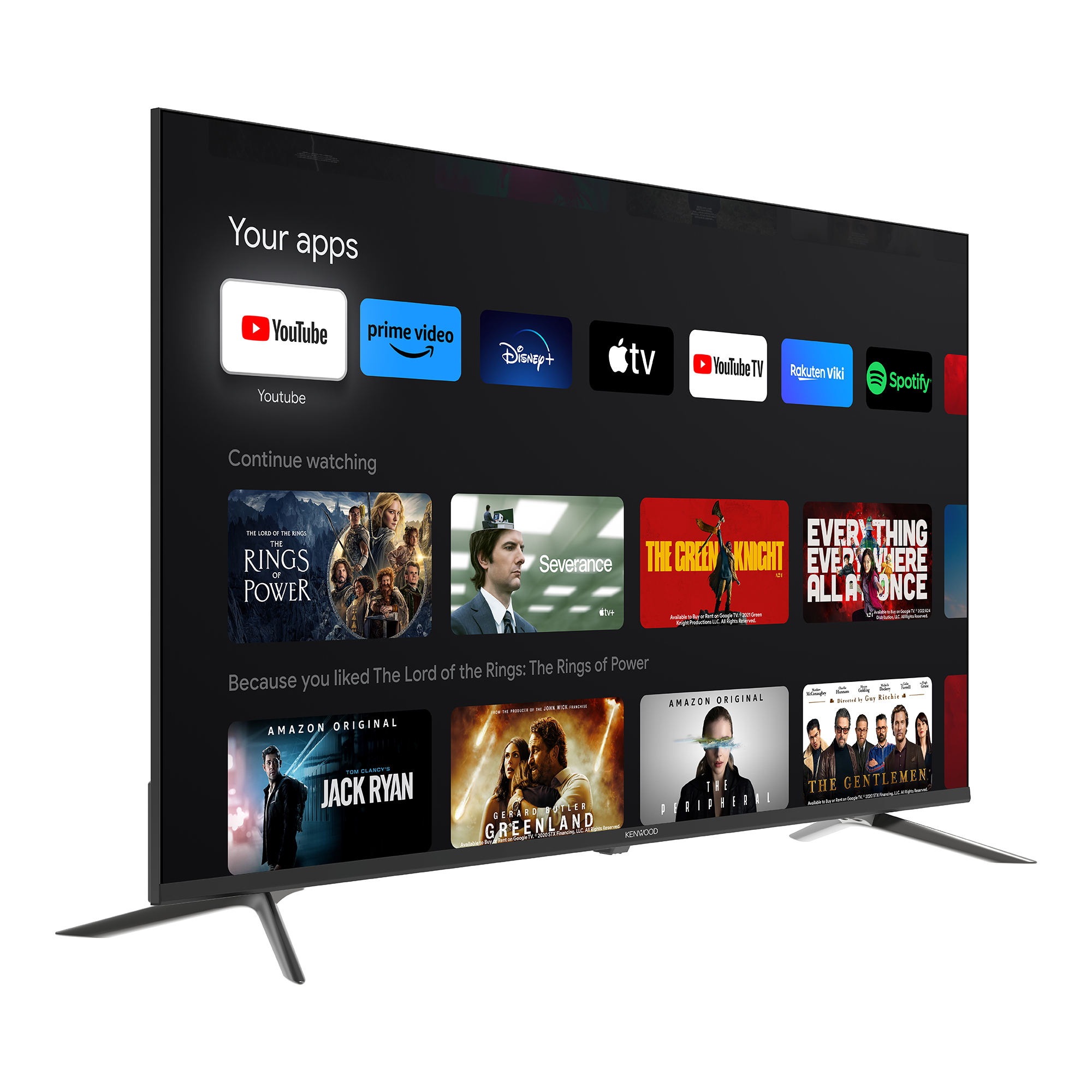 img Televisor Kenwood de 50" 4K Google TV