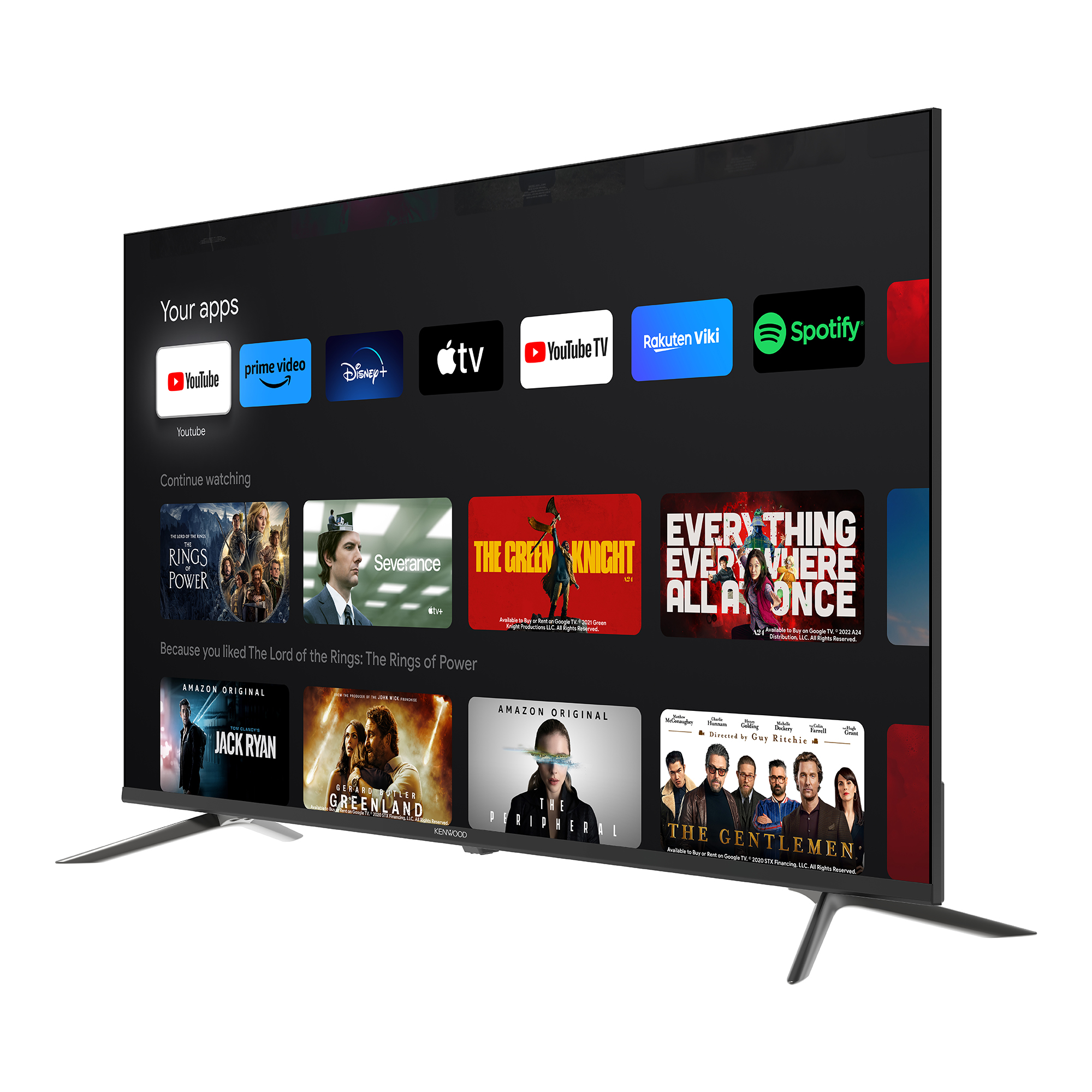 img Televisor Kenwood de 50" 4K Google TV