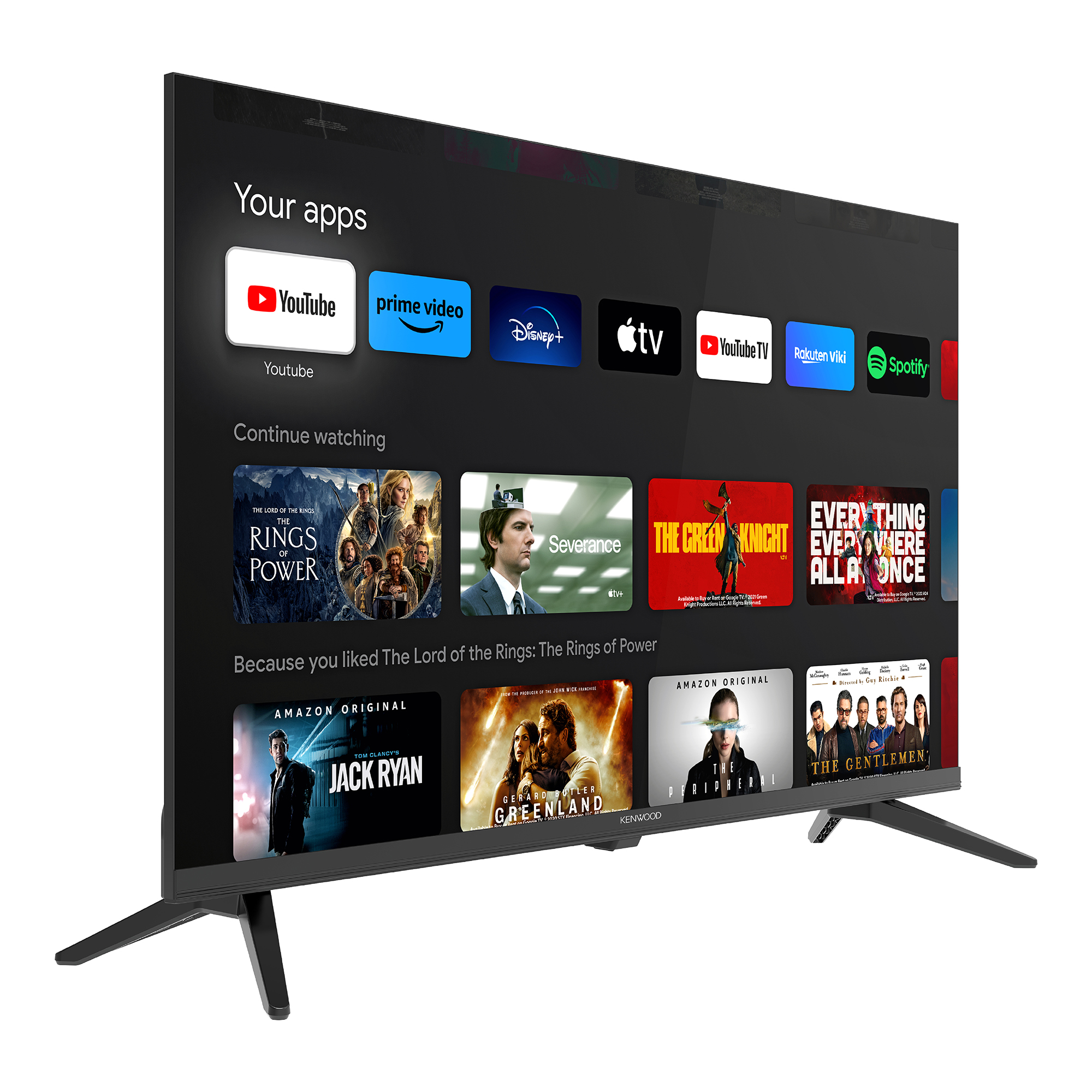 img Televisor Kenwood de 32” HD Google TV