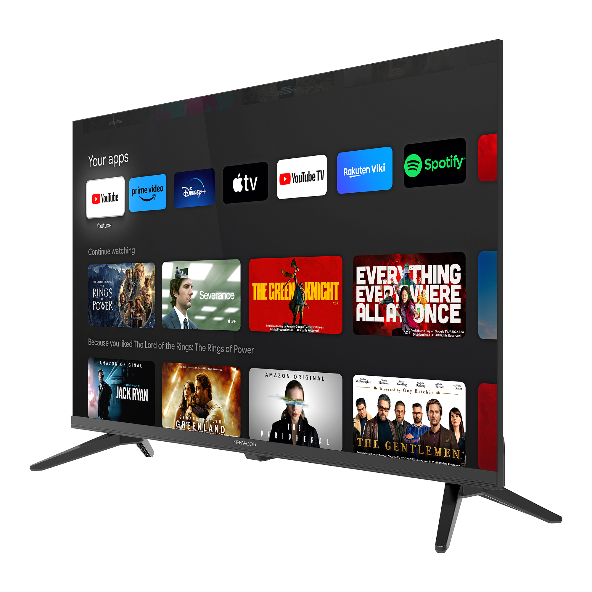 img Televisor Kenwood de 32” HD Google TV