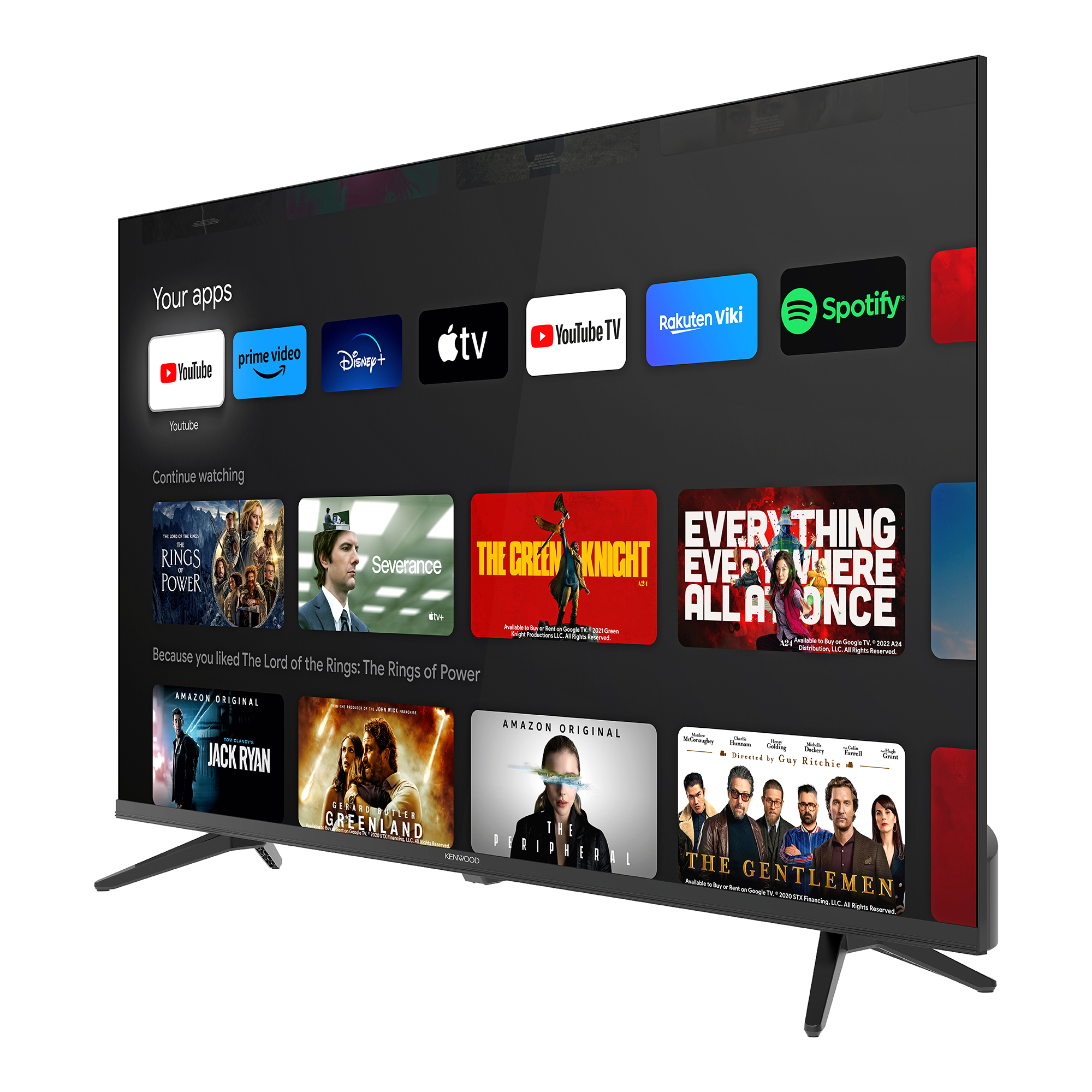 img Televisor Kenwood de 43” Full HD Google TV