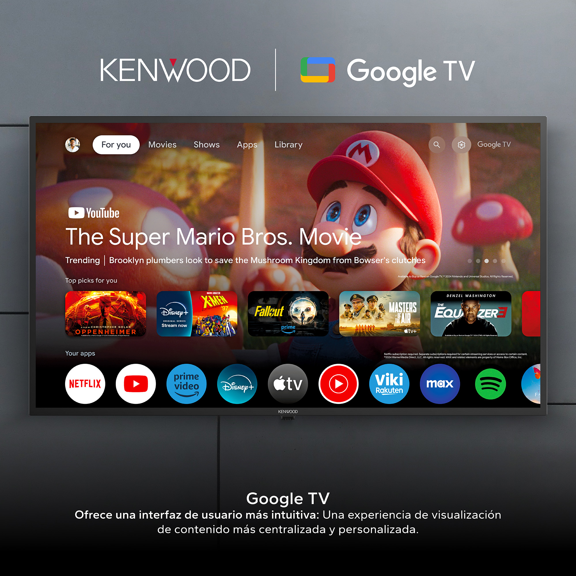 img Televisor Kenwood 43” Full HD Google TV