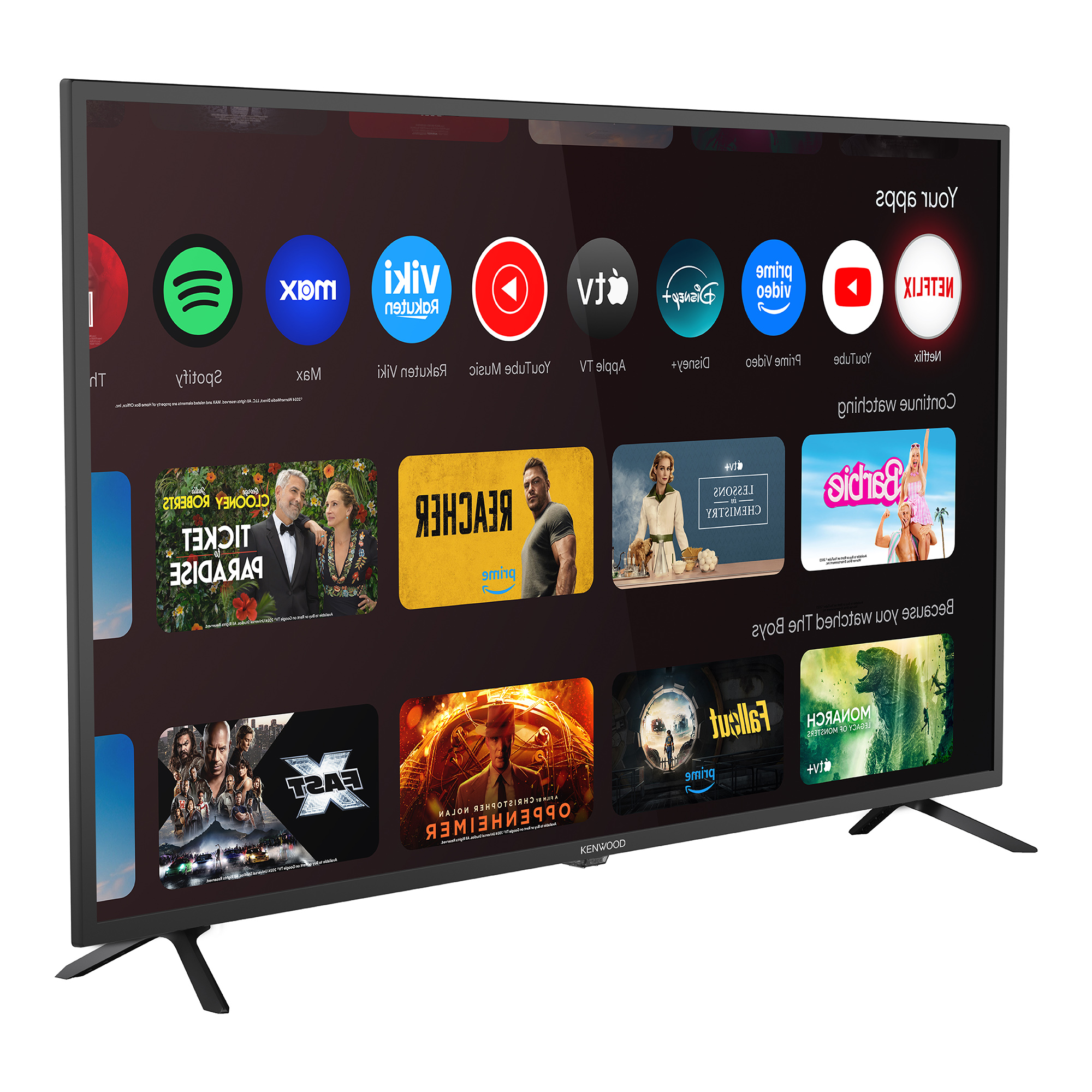 img Televisor Kenwood 43” Full HD Google TV