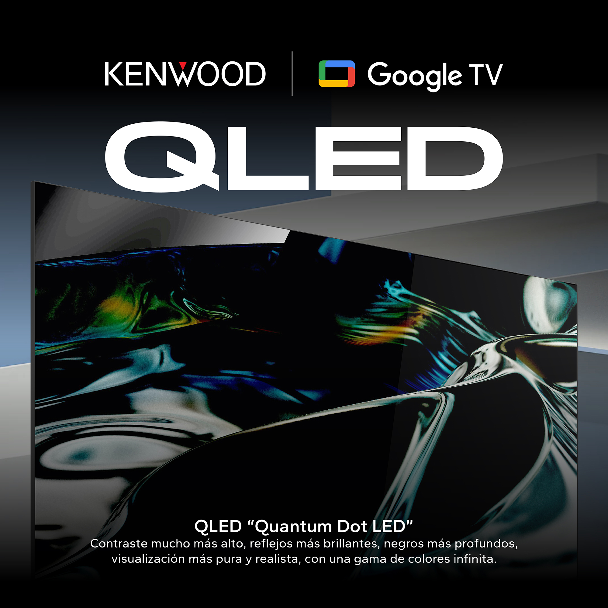 img Televisor Kenwood 86” QLED 4K Ultra HD Google TV