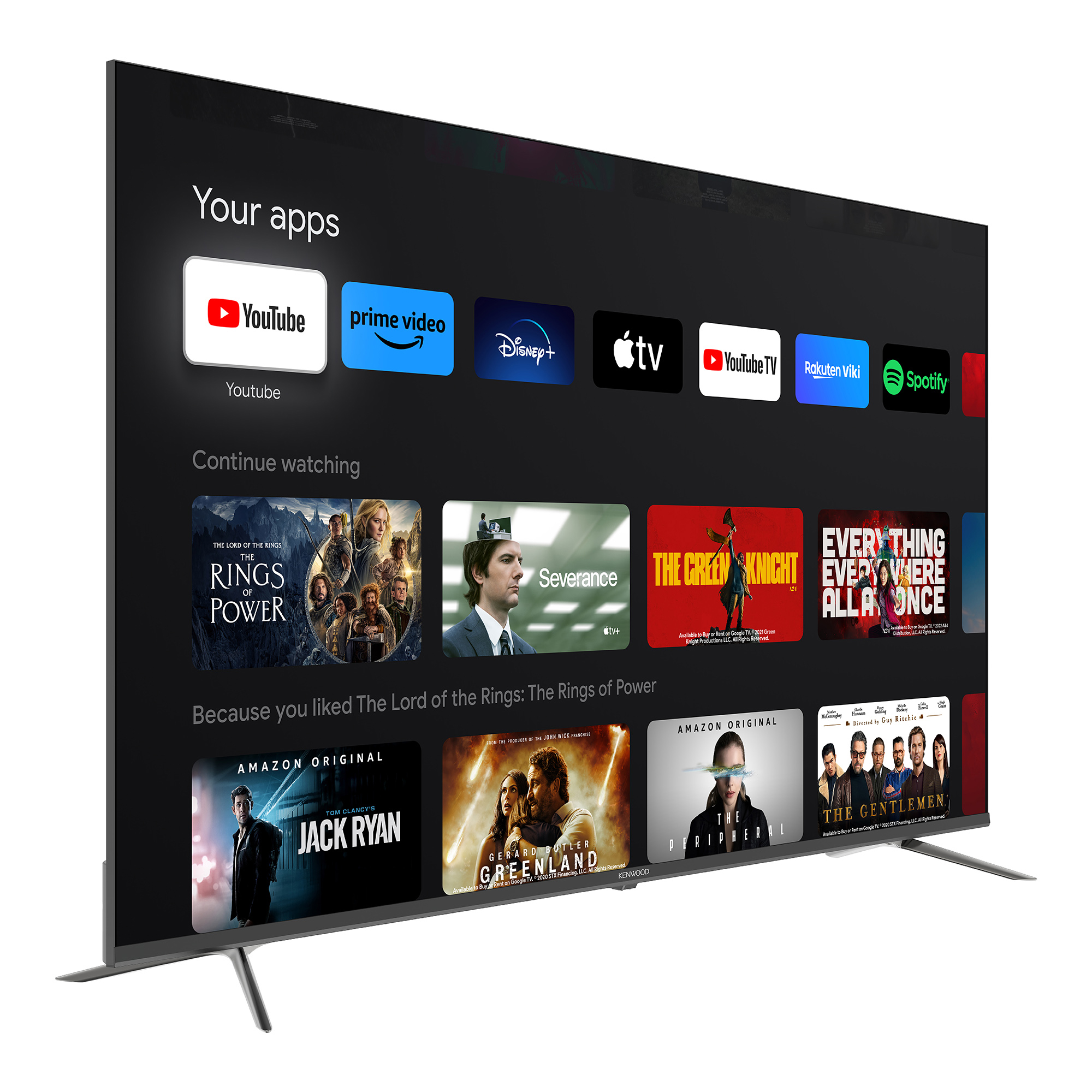 img Televisor Kenwood Led 65" Ultra HD 4K, Google TV