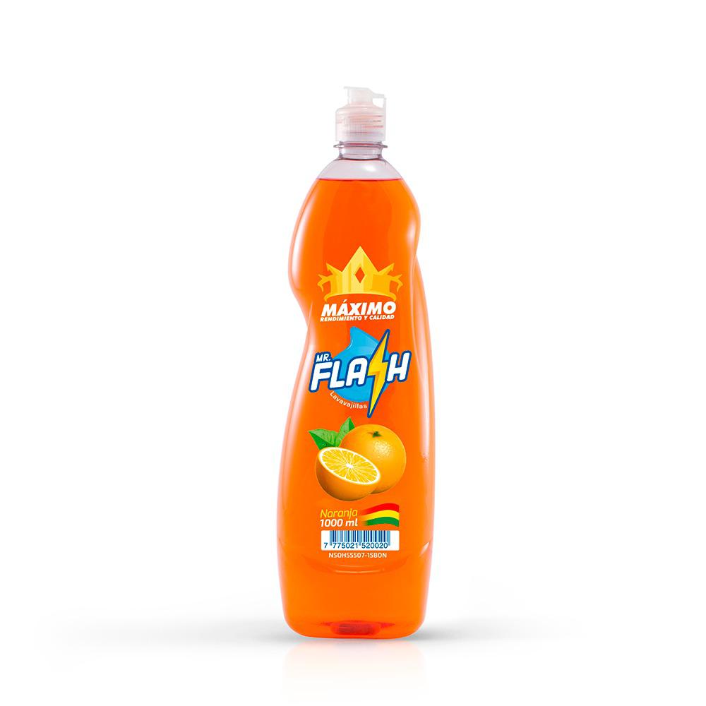 Lavavajillas Mr. Flash Naranja 1000 ML